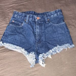 BDG high waist cheeky shorts